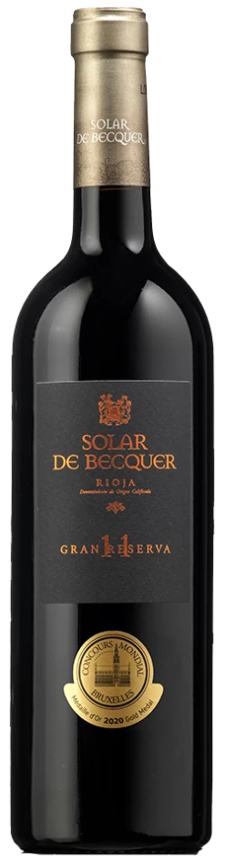Solar De Becquer Gran Reserva 2011